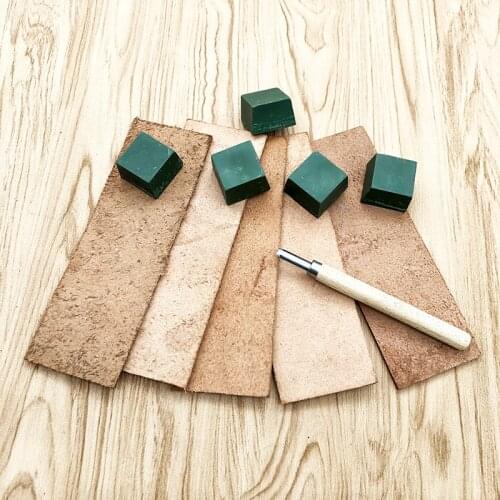 Professionalr Leather Pimp swinging cloth razor polishing Sharpening stone knife sharpener Auxiliary tools polishing wax