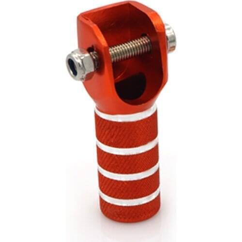 Shift Lever Toe Peg Step Plate For KTM EXC-F XCF-W EXC-G MXC 200 250 300 350 380 400 450 520 Motorcycle CNC Aluminum Orange