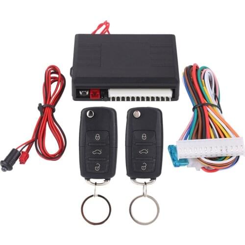 Car Keyless Entry System Universal Door Lock Locking Keyless Entry System Remote Central Control Kit smart lock Car Accessories