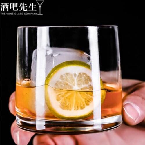 Old Fashioned Whiskey Glasses Italian Made Glass Beverage Cups