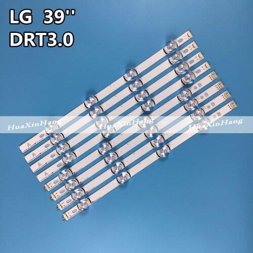 LED Backlight strip 8 Lamp For LG TV 390HVJ01 lnnotek drt 3.0 39"TV 39LB5610 39LB561V 39LB5800 39LB561F DRT3.0 39LB5700 39LB650V