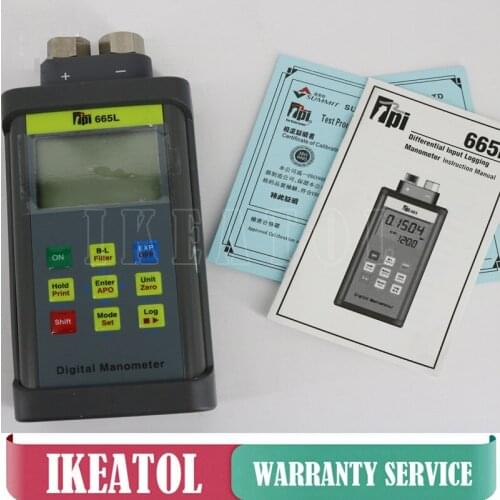 TPI-665L liquid type pressure gauge data record pressure meter TPI665L