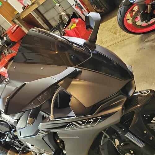 YZF1000 Windscreen Windshield Wind Deflector For Yamaha YZF 1000 R1 2015 2016 2017 2018 2019 2020 YZF-R1 Motorcycle Accessories