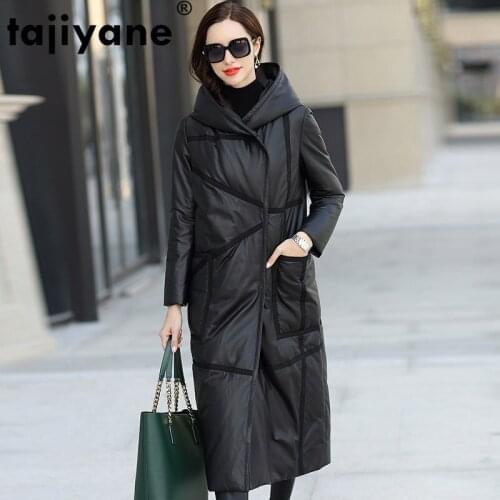 Coat Down Sheepskin Female Natural Womens Real Genuine Leather Jacket Winter Coat Women Clothes 2021 Korean Vintage Tops ZT4058