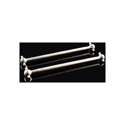 2pcs Steel Metal Dogbone Drive Shaft For RC 1/10 Electric Himoto E10MT E10MTL Bowie Truck Upgrade Parts 31606