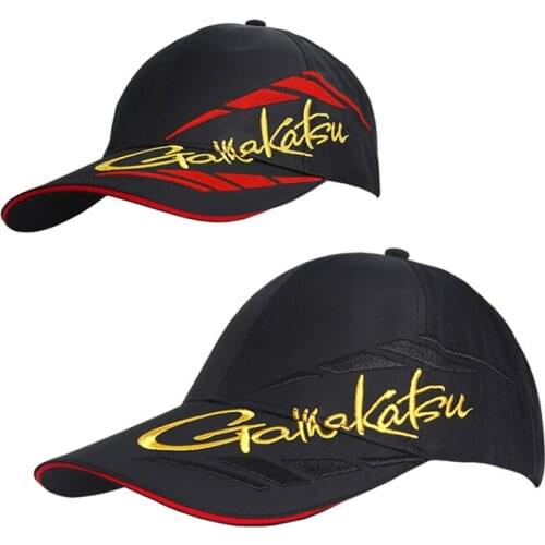 2021 New Brand Gamakatsu Fishing Caps Hats Top Quality Outdoor Sport Hiking Camping Fishing Cap Sunshade Waterproof Hat