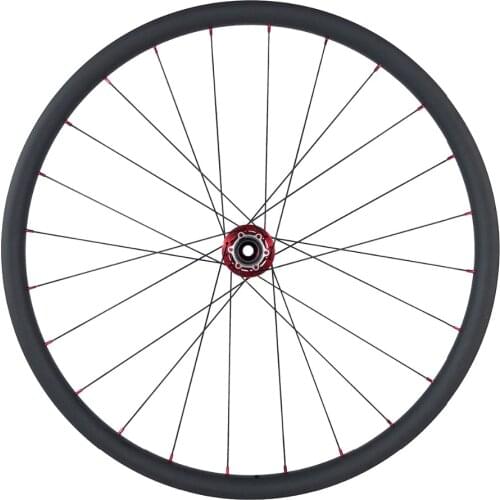 29er MTB XC 28mm asymmetric tubeless carbon lefty 2.0 front wheel hookless clincher 83mm UD 3K 12K matte glossy 24 28 32 Holes