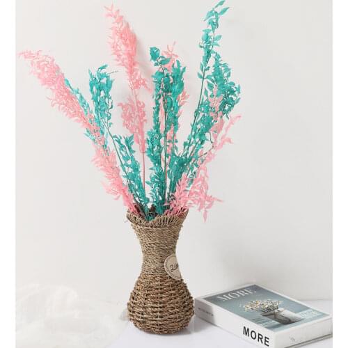 5-7Pcs Artificial Leaves Decoration Preserved Flower Rich Leaf MilanLeaf Bouqut Party Cheap Goods For DIY Home And Comfort