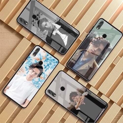 Riverdale cole sprouse Jughead Jones Tempered Glass Phone Case For Huawei P20 P30 lite P20 P30 PRO MATE 20 PRO 20 lite Honor 10