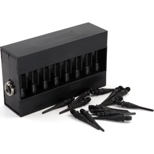 CUESOUL TOUCH-Point Dart Soft Tips with TOUCH Dart Case,Durable Use