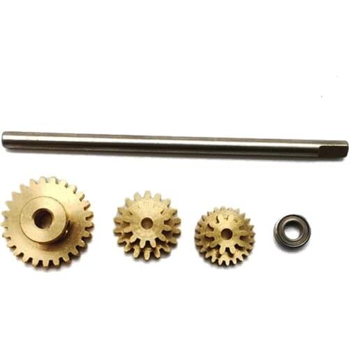 For WPL D12 1/10 RC Truck Car Upgrade Parts Transmission Gearbox Metal Gear Set Spare Accessories