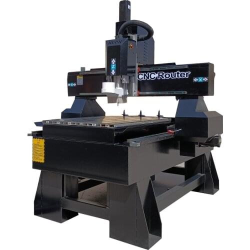 China Cast Iron 6090 Mini CNC Carving Machine 9060/1212 ATC CNC Router Engraving For Metal Aluminum