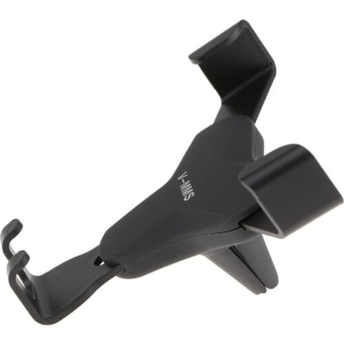 Air Vent Gravity Mounted Cell Phone Bracket GPS Holder Stand Cradle Black