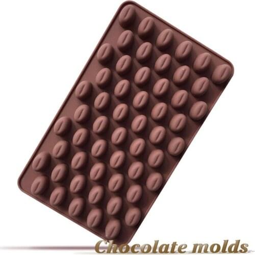 Mini coffee beans, chocolate bean cake, silica gel, DIY, silicone rubber, silicone rubber mold, easy to clean