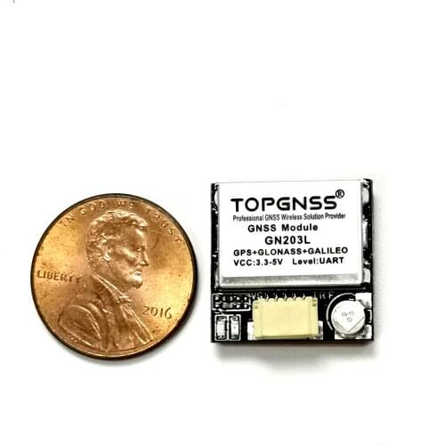 UAV module GN-203L TTL UART Small GPS GNSS BDS GLONASS GALILEO QZSS antenna receiver nmea0183 3.3V-5V Drone Built-in FLASH