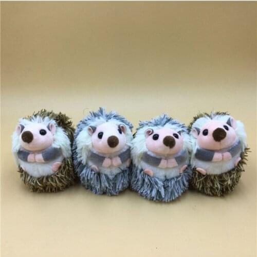 New cute simulation Hedgehog plush doll Exquisite Stylish pendant bag keychain bed decoration christmase birthday gift