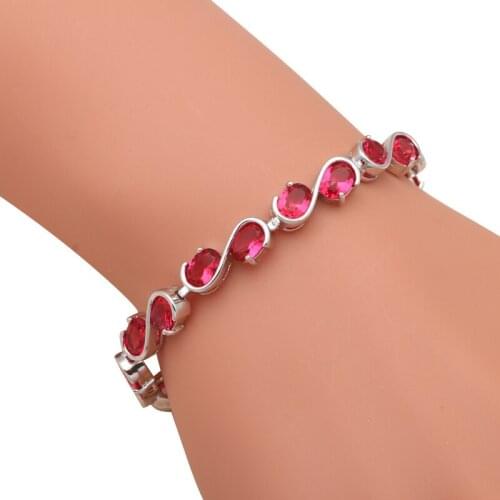 Charming Crystal Bracelets for Ladies 2016 New Arrival white gold tone Wholesale & Retail Fashion Jewelry TB863A