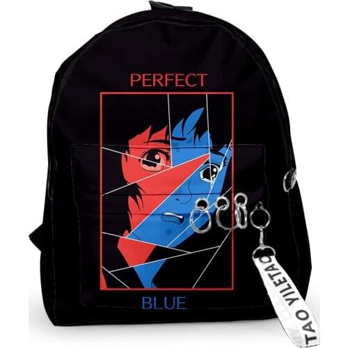 2021 Prefer Blue Merch 3D Print Hip hop Men Women Backpack Oxford hanging buckle Style Girls Child School bag Travel Backpack