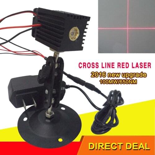 3 v 650 nm reticle red laser module line laser sartorial locator infrared laser 100 mw