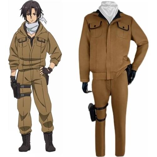 Unisex Anime Cos 86-EightySix Shinel Nozen Halloween Party Uniform Cosplay Costumes Sets