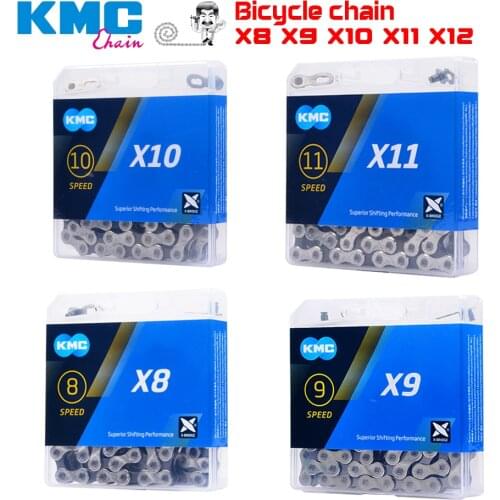 KMC bicycle chain Z6 X8 X9 X10 X11 X12 mountain bike chain 6/7/8/9/10/11/12 Speed road bike crank for Shimano SRAM bicycle