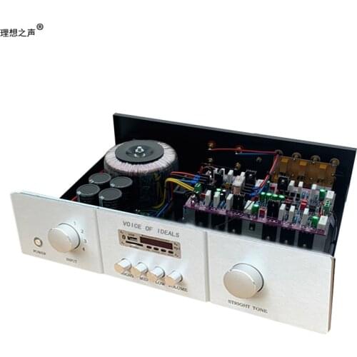 2022 Voice of Ideals A1 Premium high-power 600W+600W lossless Bluetooth home high-fidelity stereo HiFi amplifier 10HZ-70KHZ