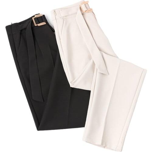 Женские брюки с высокой талией WhatsNice China At AliExpress