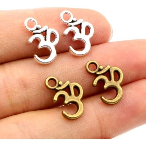 16x11mm 30pcs Antique Bronze Plated 3D Handmade Charms Pendant:DIY for bracelet necklace-R2-20