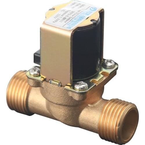 2 Way 1/2 Normally Opened 12VDC Solenoid Valve Brass for Hot Water High Temperature 100