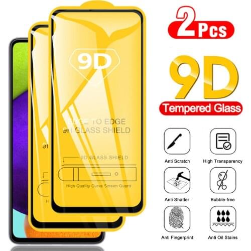 2 Pcs Glass, A52 Glass for Samsung A 52 Screen Protectors Samsung Galaxy A52 4G Tempered Glass Protector Samsung A52 5G Glass