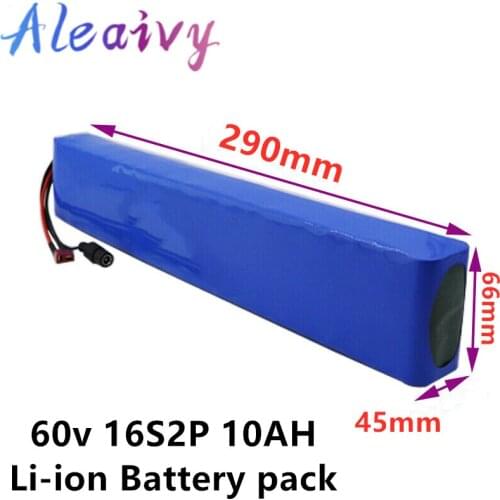 60V 10AH 1000W Lithium ion Battery 67.2V 10000mAh electric bike battery electric wheelchair battery e motorcycle battery