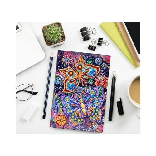 Diamond Embroidery notebook Chrismas gift Diary Book Sale DIY Crystal full drill 5D diamond painting children round rhinestone