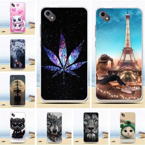 TPU Case For BQS-5035 funda Painted Case For BQ S Mobile 5035 Velvet BQS-5035 Case Soft Silicone Cover Back Phone Cases