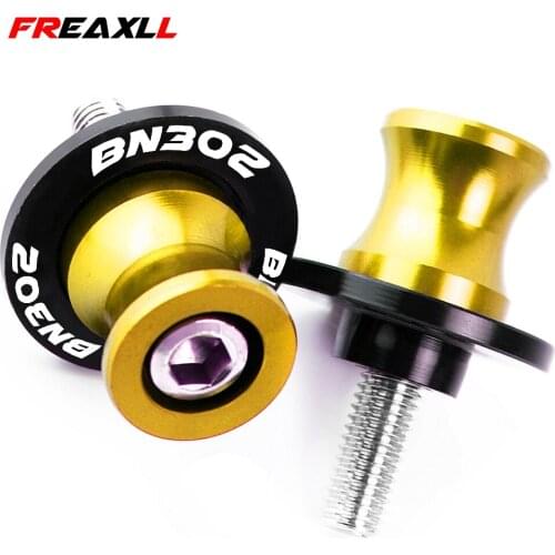 For Benelli BN302 2014-2015 CNC Aluminum 6mm stand screws Motorcycle Swingarm Sliders Screw Swing Slider Stand Screws 6MM
