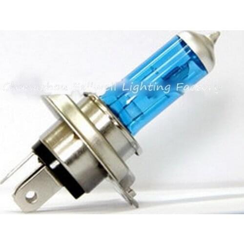 GOOD!Auto headlight bulb auto bulb H4 12V 100/90W super white quality blue soldiers qc051