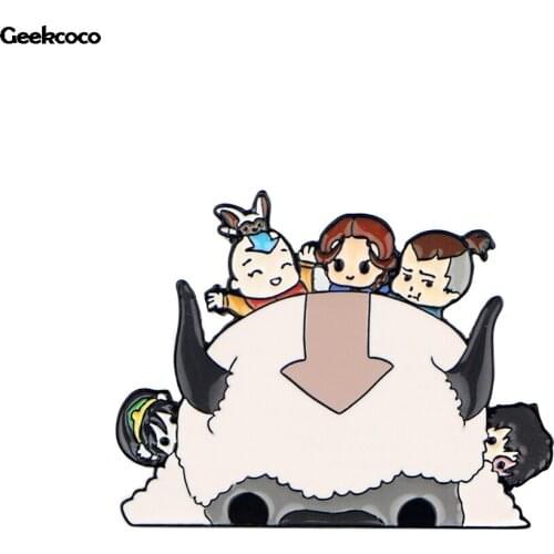 J1605 Cartoon Zinc Alloy Pin Backpack Clothes Metal For Bag Shirt Hat Insignia Badges Brooches For Kids Gifts