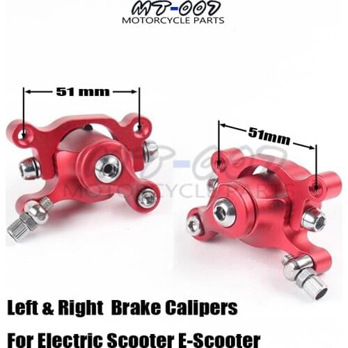 Left & Right Side Brake Calipers For Electric Scooter E-Scooter