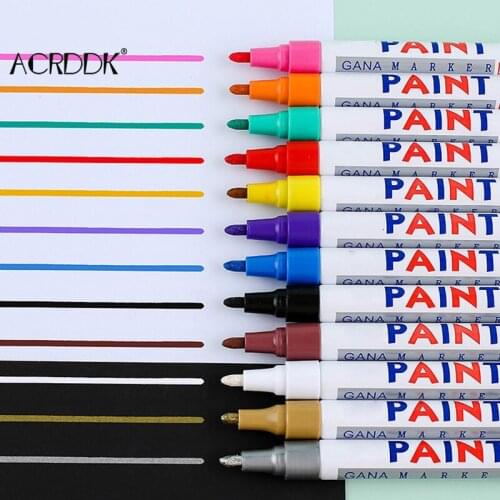 Tile Marker Repair Wall Pen White Grout Marker Odorless Non Toxic for Tiles Floor and Tyre Suitable Car Painting Mark Pen