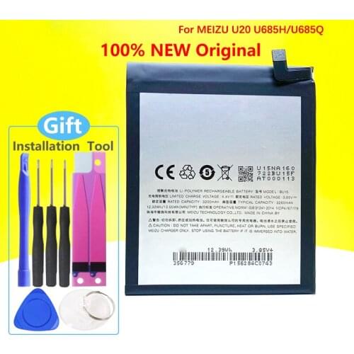 New 3260mAh BU15 Battery For MEIZU U20 U685H/U685Q/U685C Mobile Phone In Stock High Quality Battery