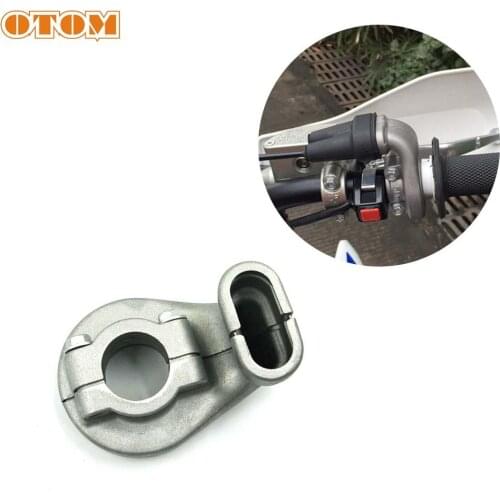 OTOM Motorcycle Silvery Aluminum Throttle Control Casing For KTM EXCF SXF XCF HUSQVARNA FE FC FX Dirt Bike Motocross Accessory