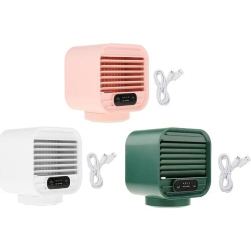 Mini Portable Fans Air Conditioner Multi-function Humidifier Purifier USB Desktop Air Cooler Fan with Water Tank Home