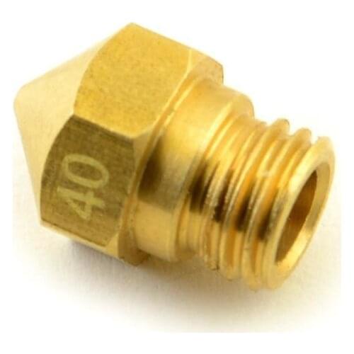MK10 Extruder Nozzle 0.4mm M7x1 threaded for FlashForge Wanhao CTC 3D printer