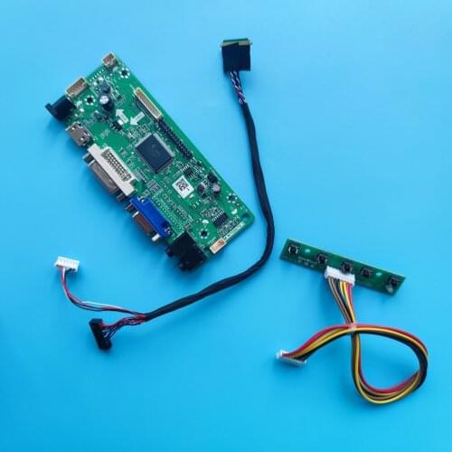 Kit for N156B6-L0A/L06/L0D/L10 DVI HDMI-compatible Controller board LCD VGA 15.6" Monitor Panel CMO LED 40pin M.NT68676 1366X768