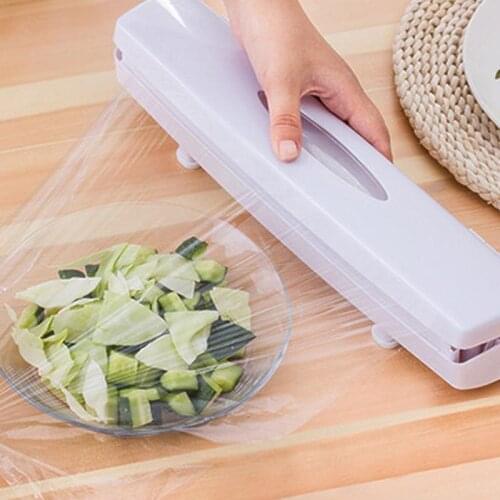 High Quality Plastic Cling Film Cutter Food Packaging Bag Separator Sealing Aluminum Foil Wax Paper Cutting Kitchen Tools