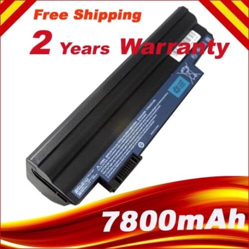 7800MAH Laptop battery for Acer ASPIRE ONE D255 D260 AL10B31 AL10A31 AL10G31