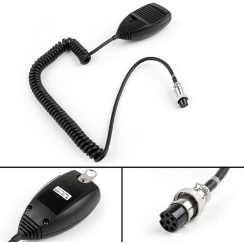 Artudatech 1Pcs EMS-53 Microphone For Alinco DR-03 DR-06 DR-135 DR-235 DR-435 DR-635 Radio