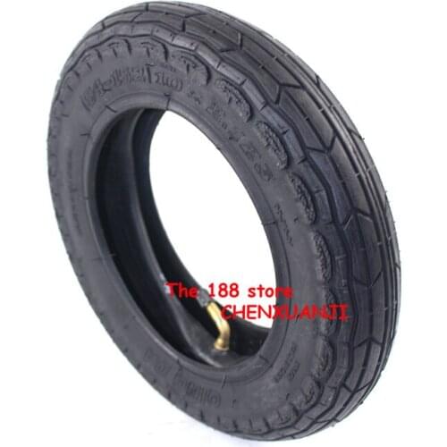 Free Shipping New 10x2.125(54-152) Rubber Outer Tyre and Inner Tube for Electric Scooter Bike Refit Motorcycle Parts
