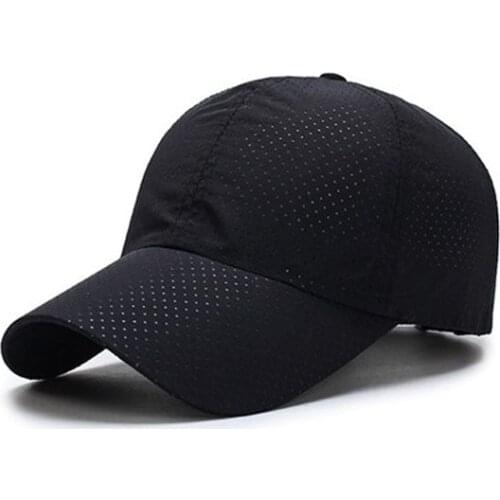 Brand Solid Summer Baseball Cap Men Snapback Women Quick Dry Mesh Cap Breathable Sun Hat Bone Masculino Trucker Cap