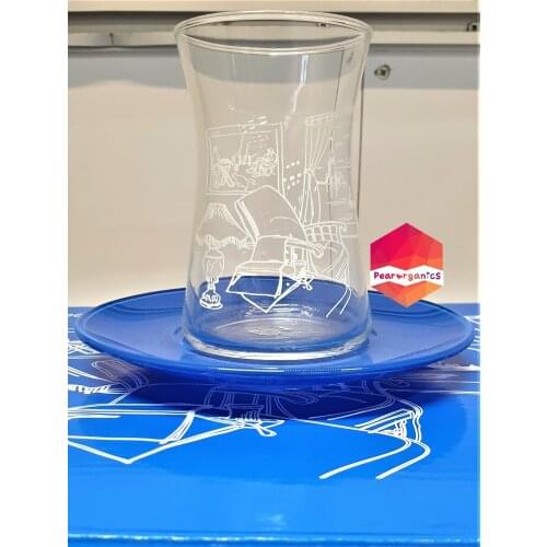 Paşabahçe Istanbul Tea Set, 8 Pieces, Elegant Presentation Set