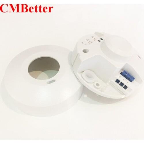 CMBetter 1200w 5.8GHz HF System LED Microwave 360 Degree Radar motion Sensor Light Switch Ceiling light Body Motion Detector
